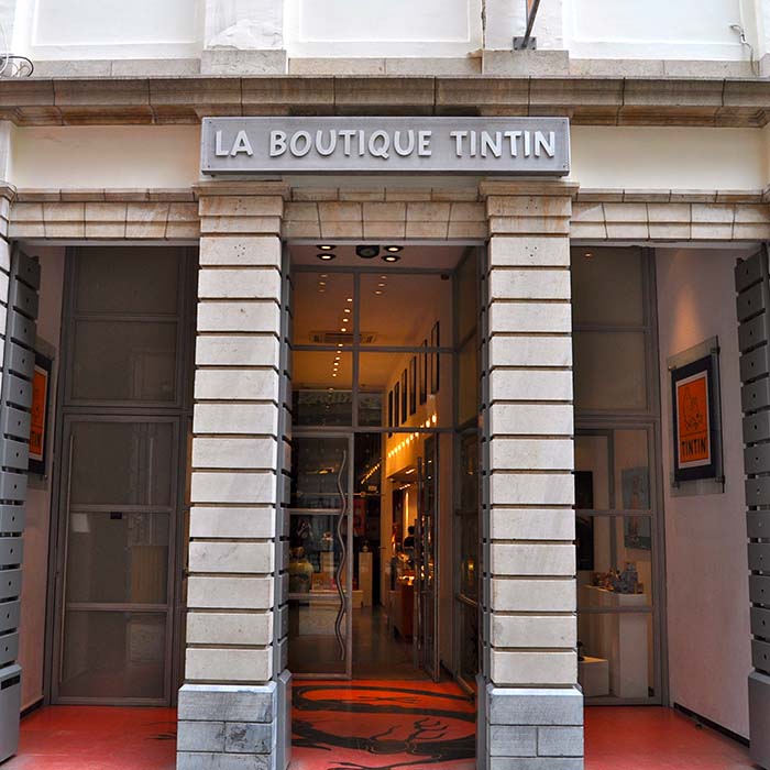 Boutique Tintin brand image