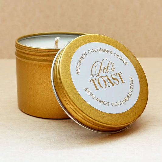 Modern Theory Christmas Candle Tin 4oz