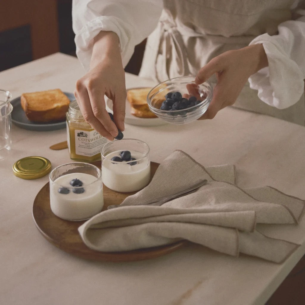 Kinto Futo Linen Kitchen Cloth 660x440mm
