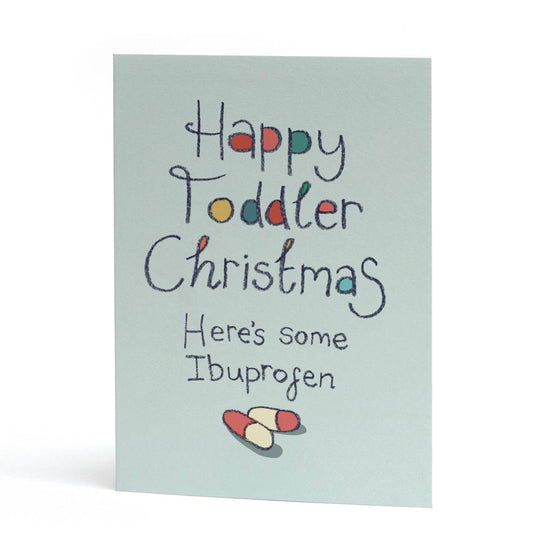 Toddler Christmas Card