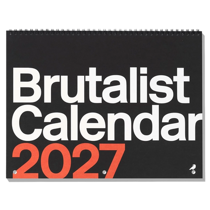Brutalist Calendar 2027