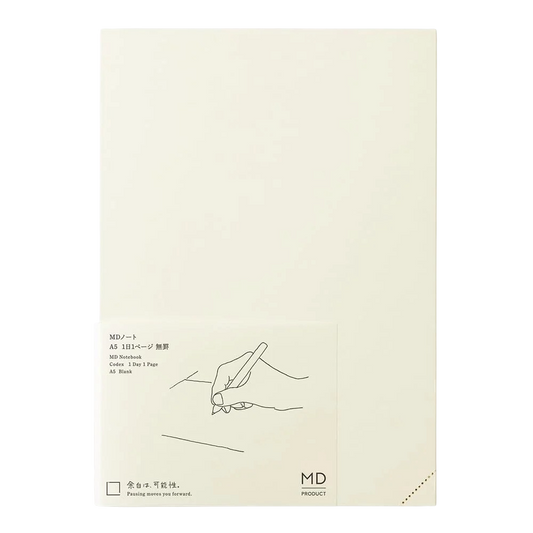 MD Product Notebook Journal Codex A5 – 1 Day 1 Page [Blank]