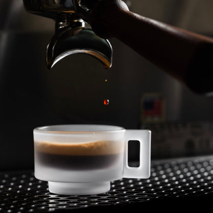 Arno Glass Espresso Cup & Saucer