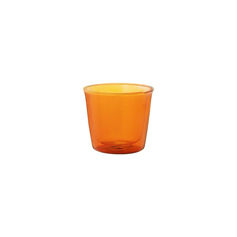 Kinto Cast Amber Double Wall Glass
