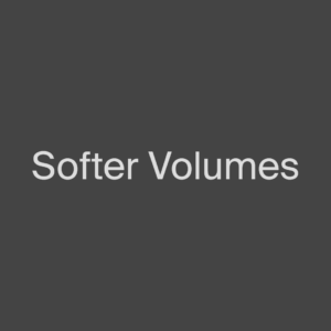Softer Volumes