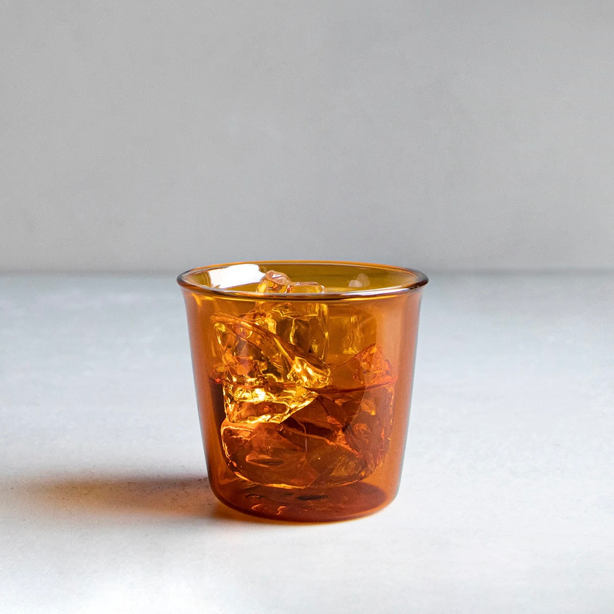 Kinto Cast Amber Double Wall Glass