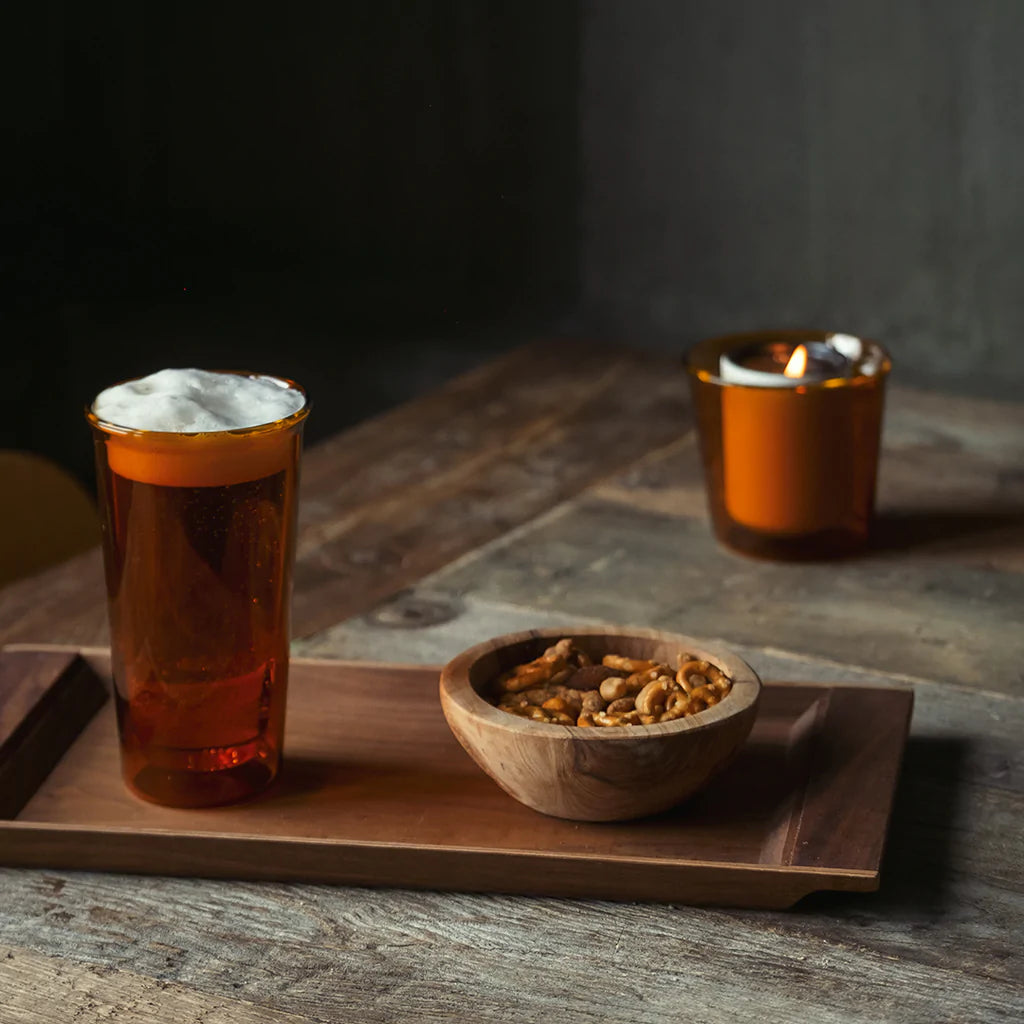 
Kinto Cast Amber Double Wall Glass