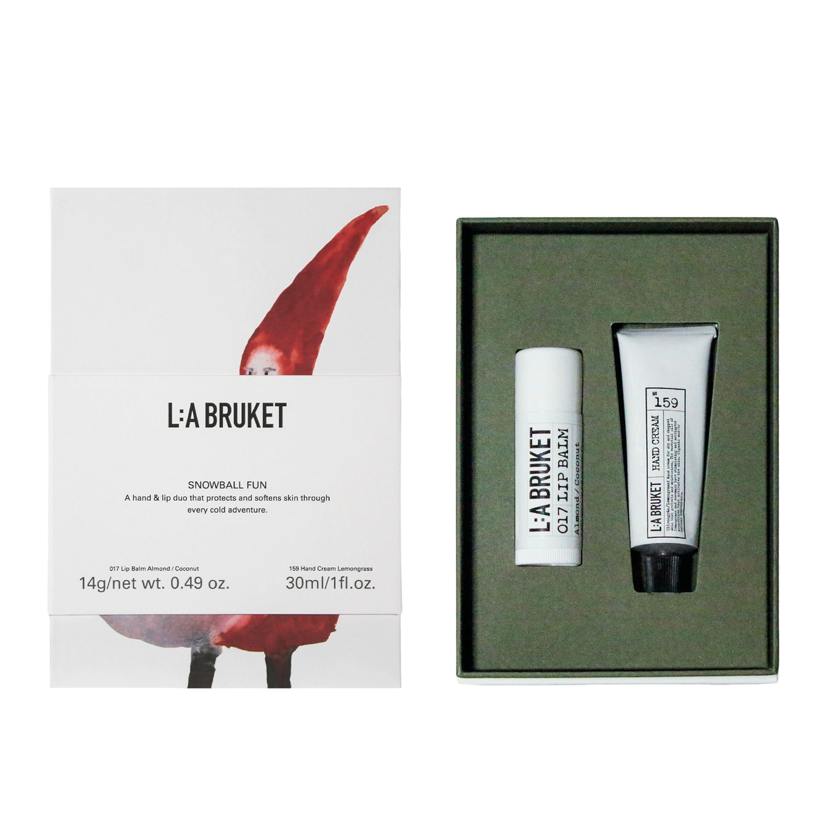 L:A BRUKET Snowball Fun Limited Edition Kit
