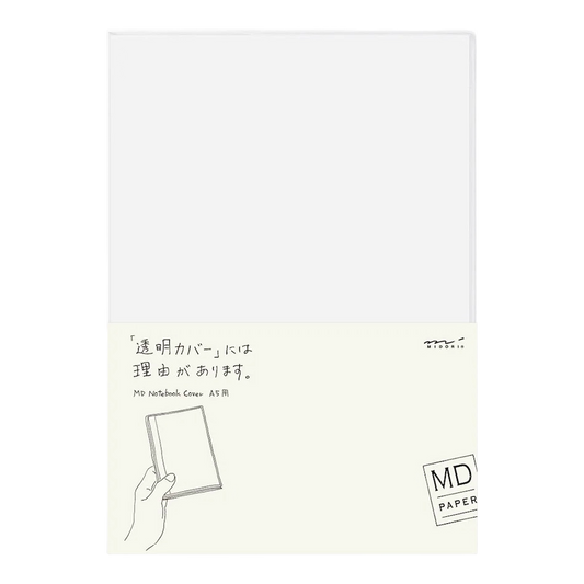 MD Product Notebook Cover A5 Clear