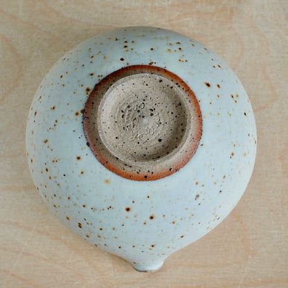 Eren Armitage Freckled White Katakuchi Matcha Bowl