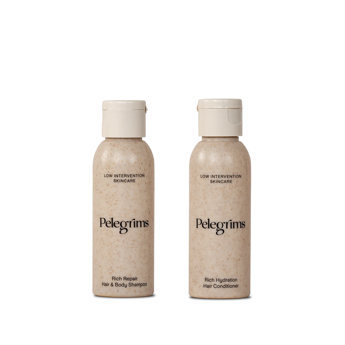 Pelegrims Shampoo and Conditioner Travel Duo Set 60ml x2