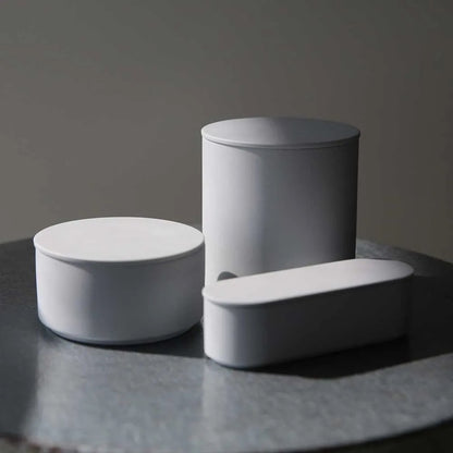 1616 / arita japan Scent by TY Oval Container Grey