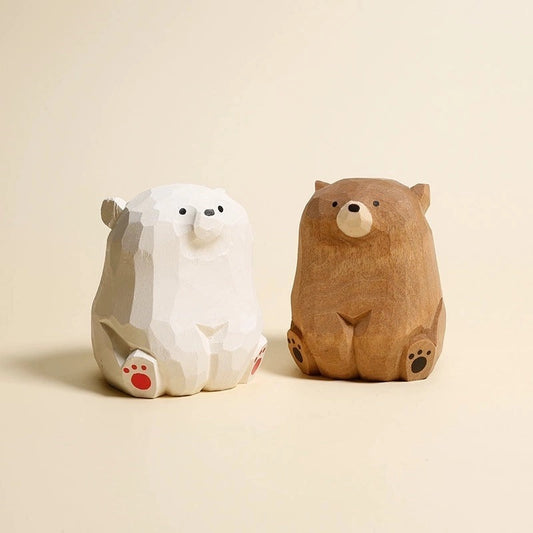 Gohobi Large Polar Bear Tea Pet
