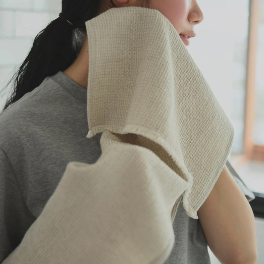 Kinto Futo Waffle Hand Towel 820x320mm