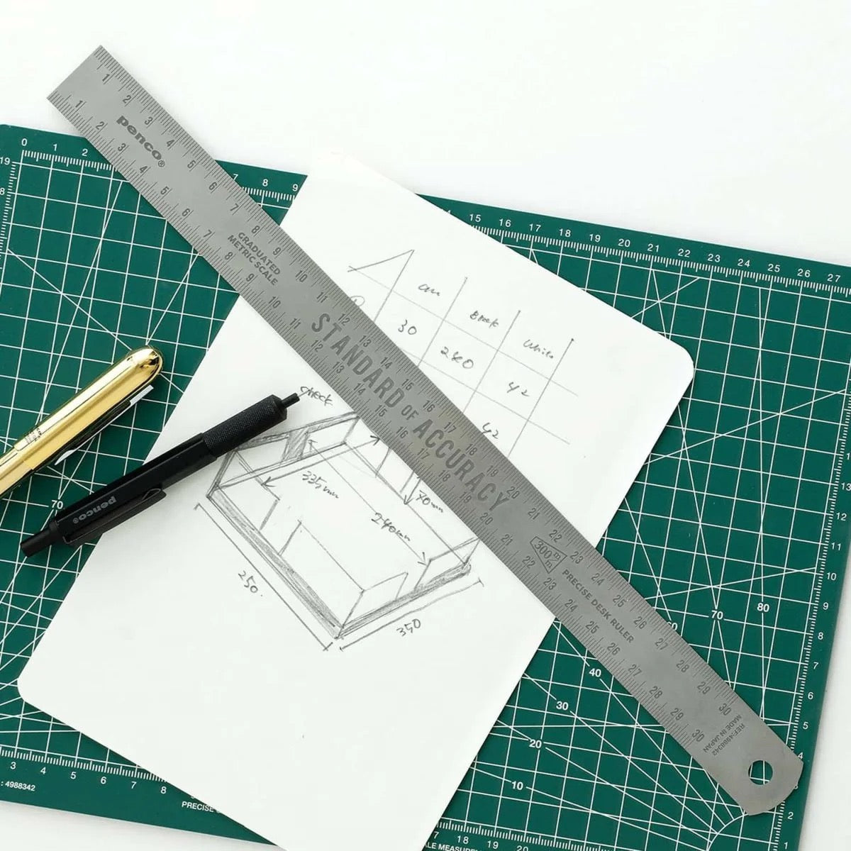 Hightide Penco Stainless Steel Ruler