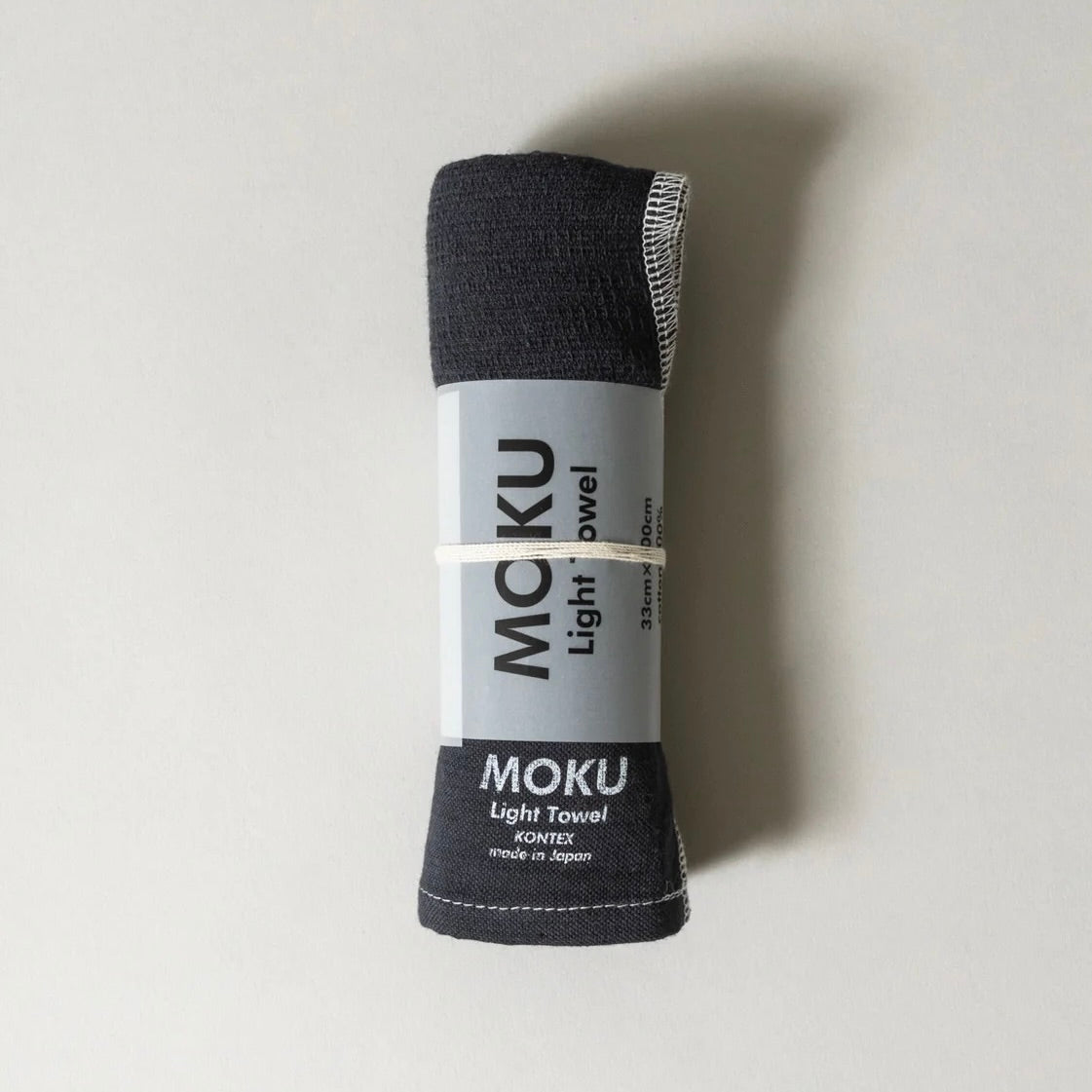 Moku Light Towel Charcoal