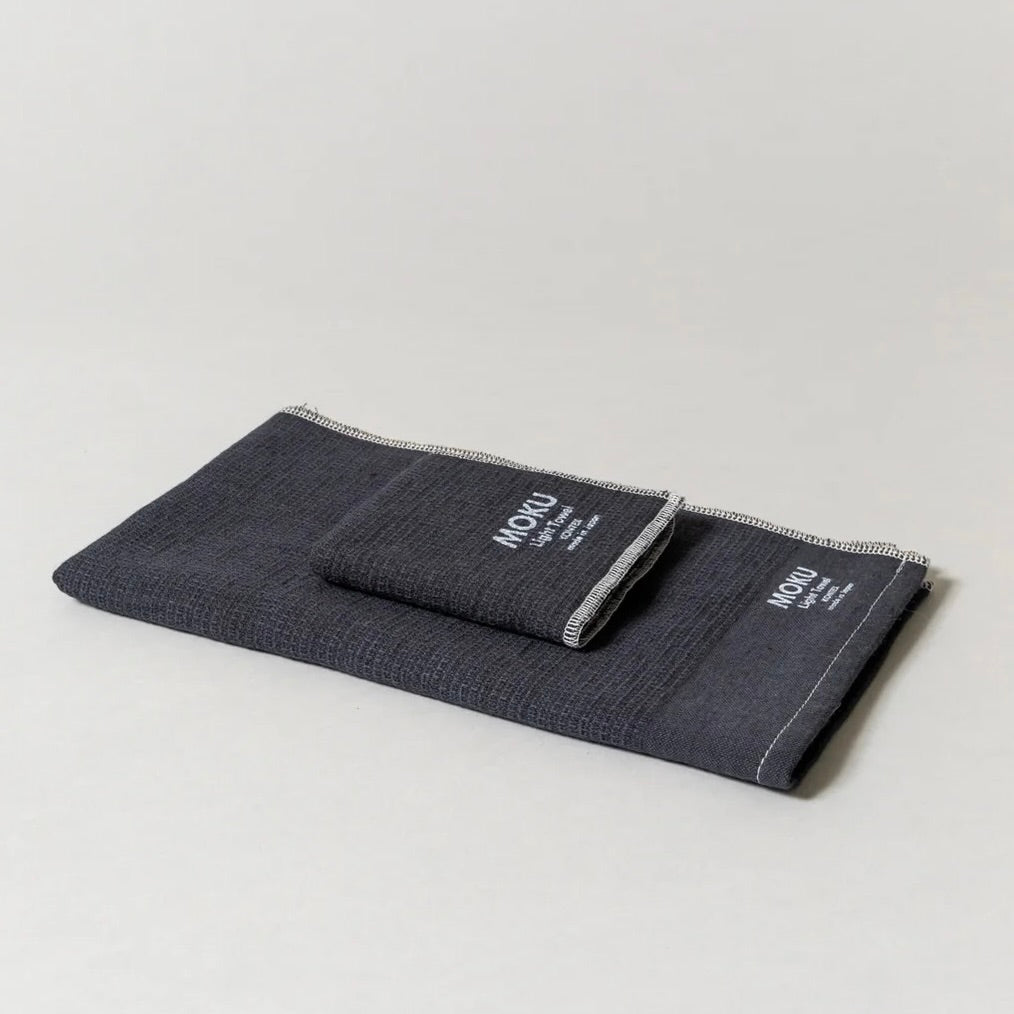 Moku Light Towel Charcoal