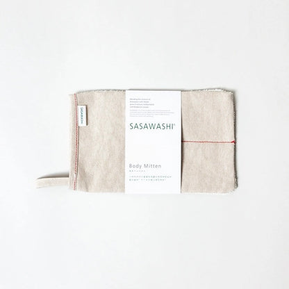 Sasawashi Body Scrub Mitt