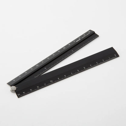 Midori Aluminium Multiple Ruler 30cm