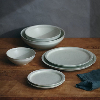 Kinto Lin Plate Earth Grey