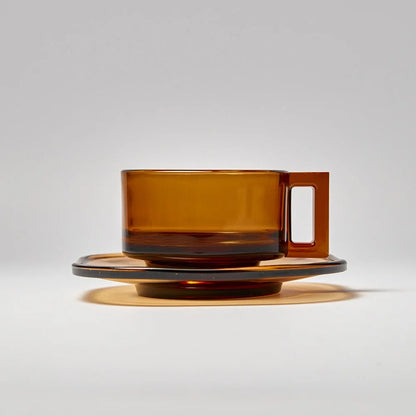 Arno Glass Cup & Saucer