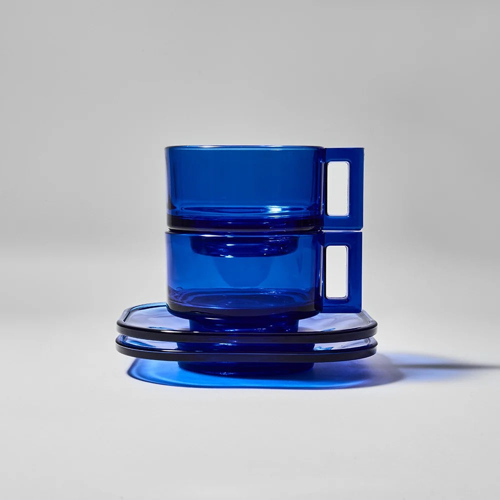 Arno Glass Cup & Saucer