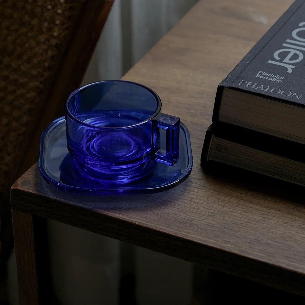 Arno Glass Cup & Saucer