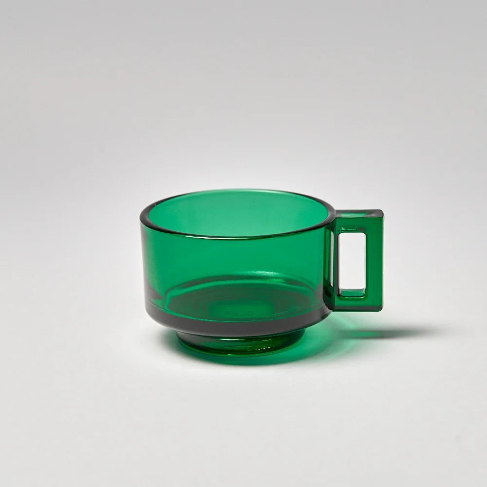 Arno Glass Cup & Saucer