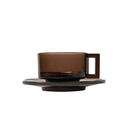 Arno Glass Cup & Saucer