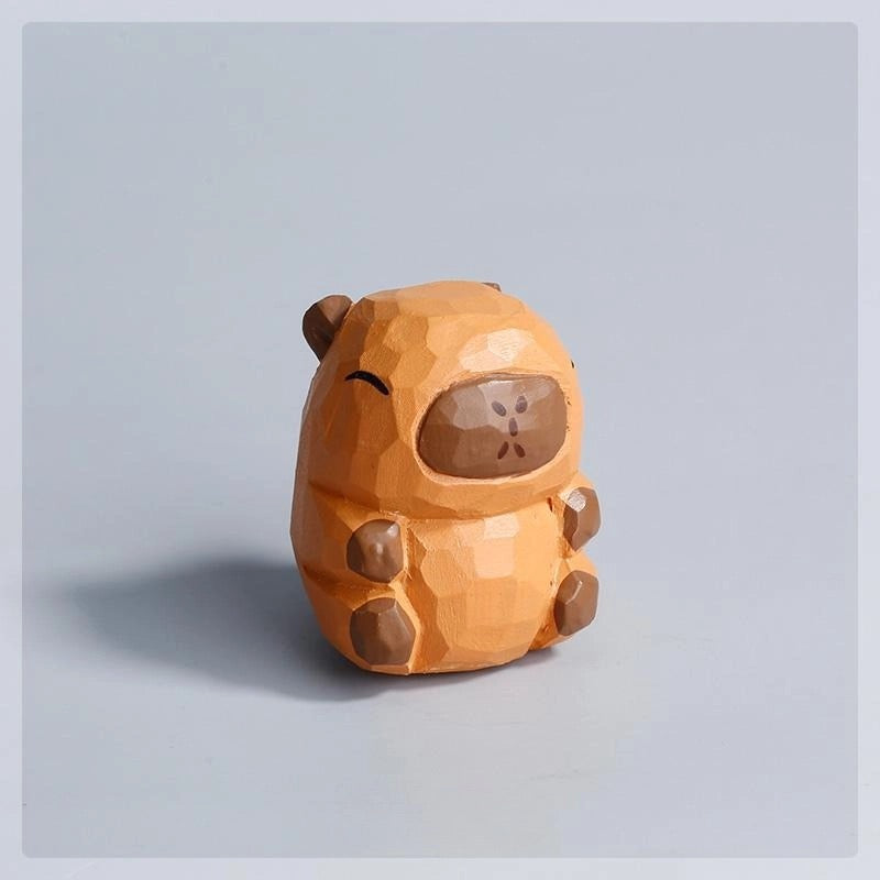 Gohobi Capybara Sitting Tea Pet