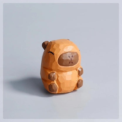 Gohobi Capybara Sitting Tea Pet