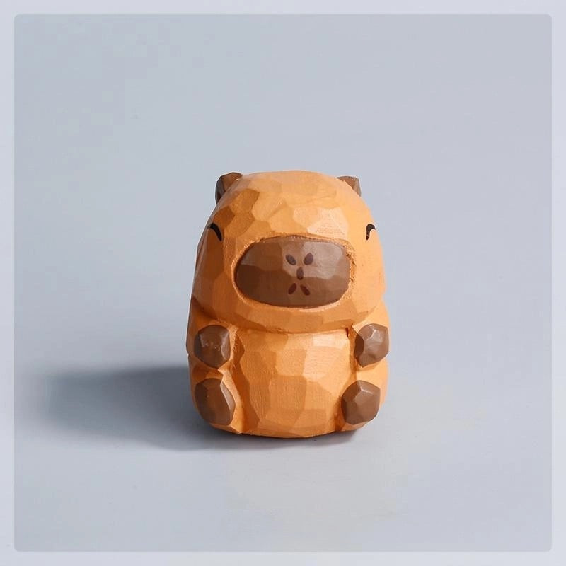 Gohobi Capybara Sitting Tea Pet