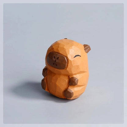 Gohobi Capybara Sitting Tea Pet