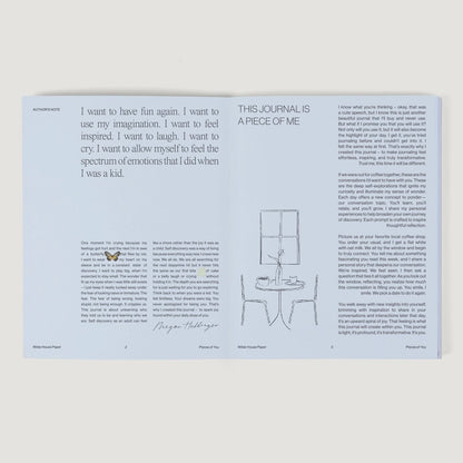 Wilde House Paper Pieces of You Journal