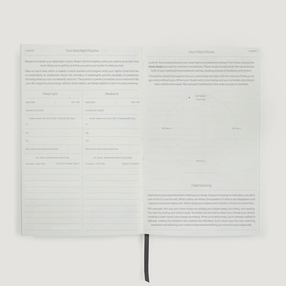 Wilde House Paper Night Routine Journal