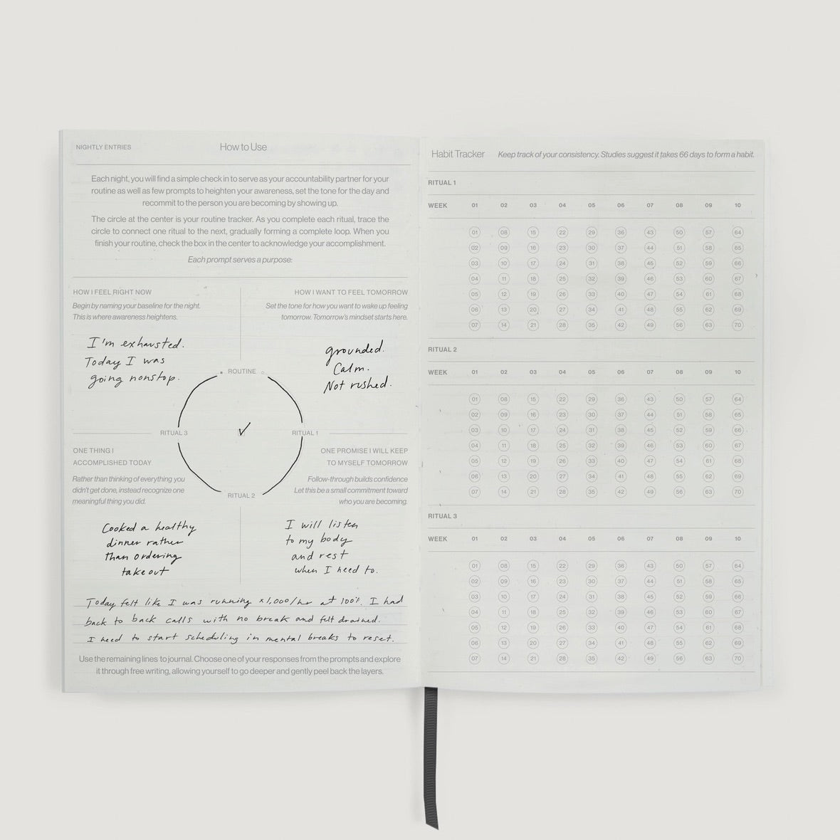 Wilde House Paper Night Routine Journal