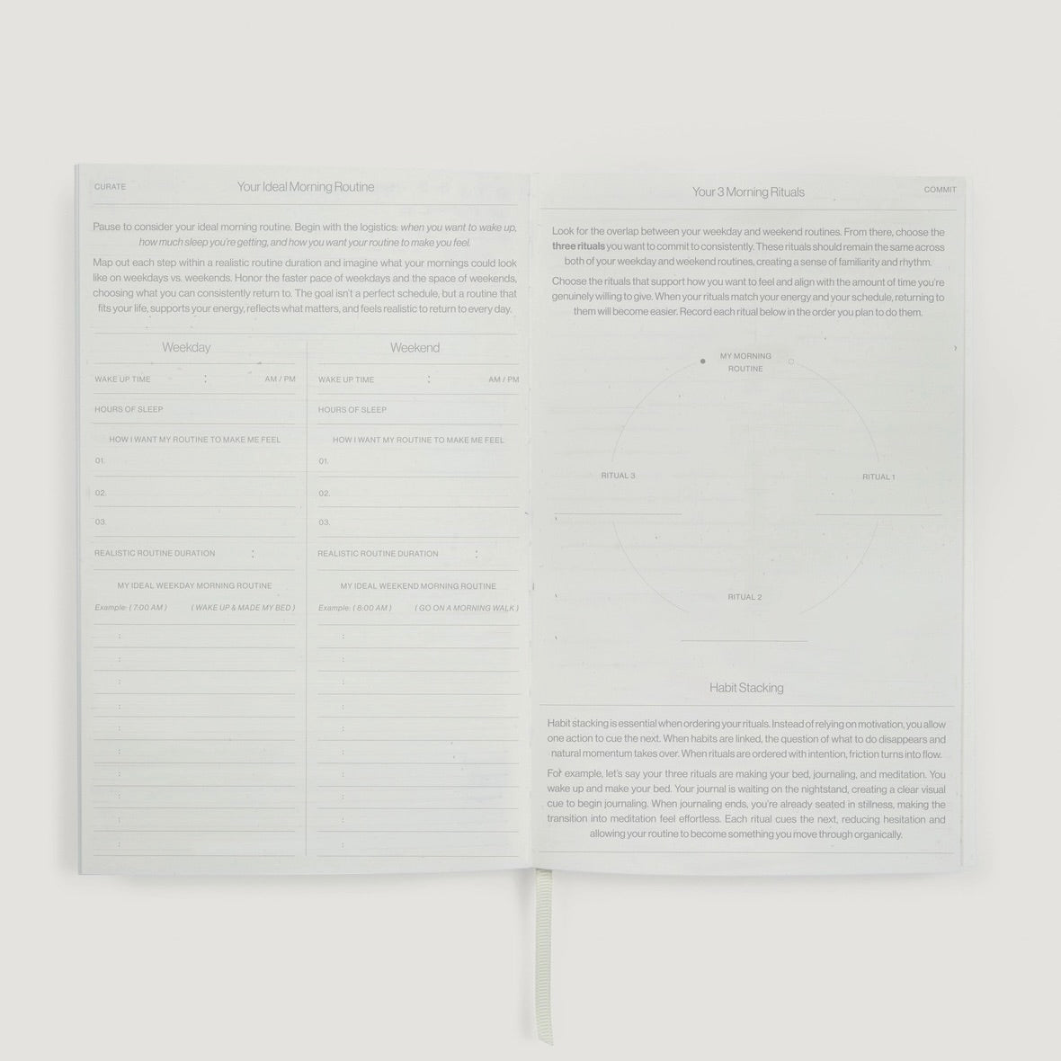 Wilde House Paper Morning Routine Journal