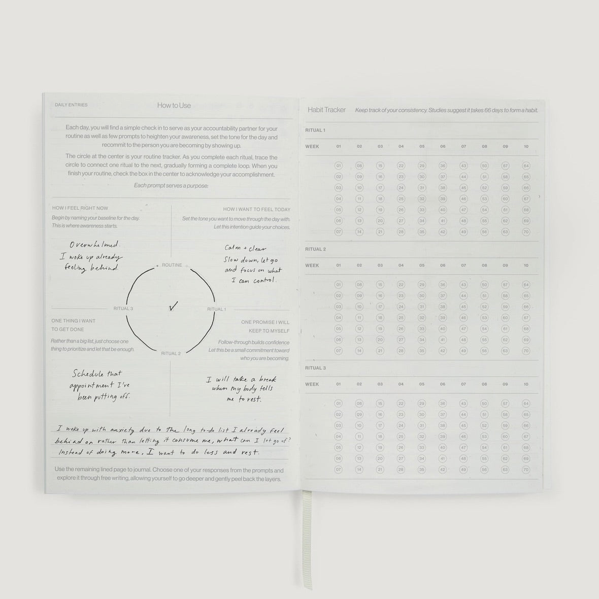 Wilde House Paper Morning Routine Journal