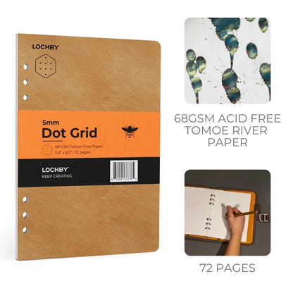 Lochby A5 Binder Refill