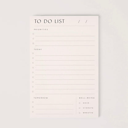 Wilde House Paper To Do List Pad