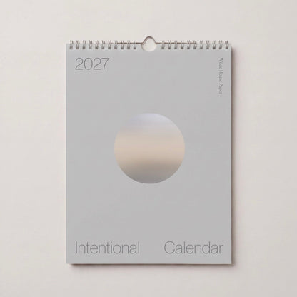 Wilde House Paper 2027 Intentional Calendar