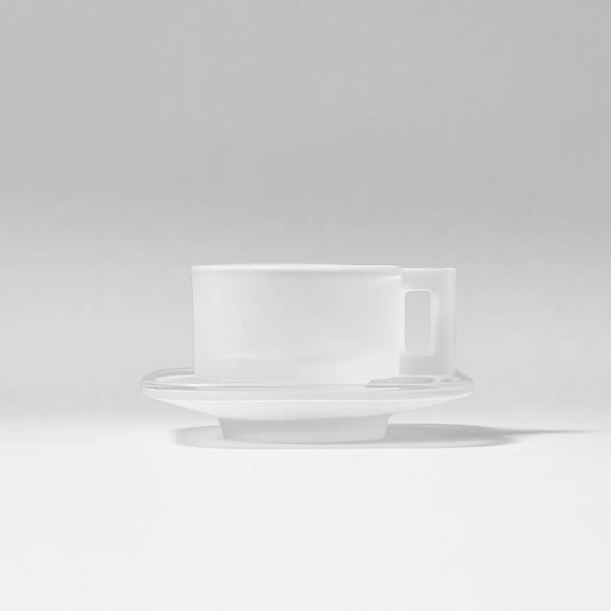 Arno Glass Espresso Cup & Saucer