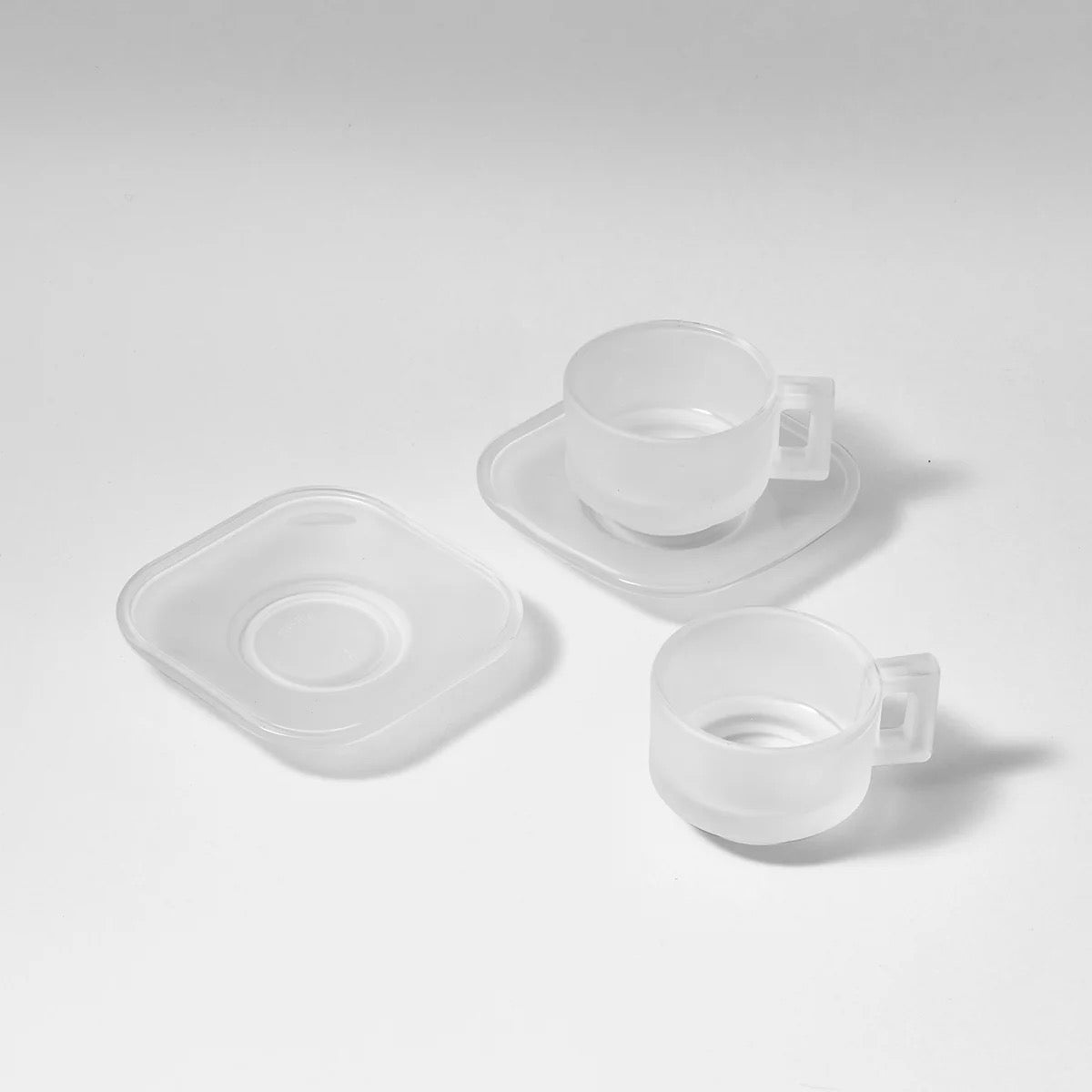 Arno Glass Espresso Cup & Saucer
