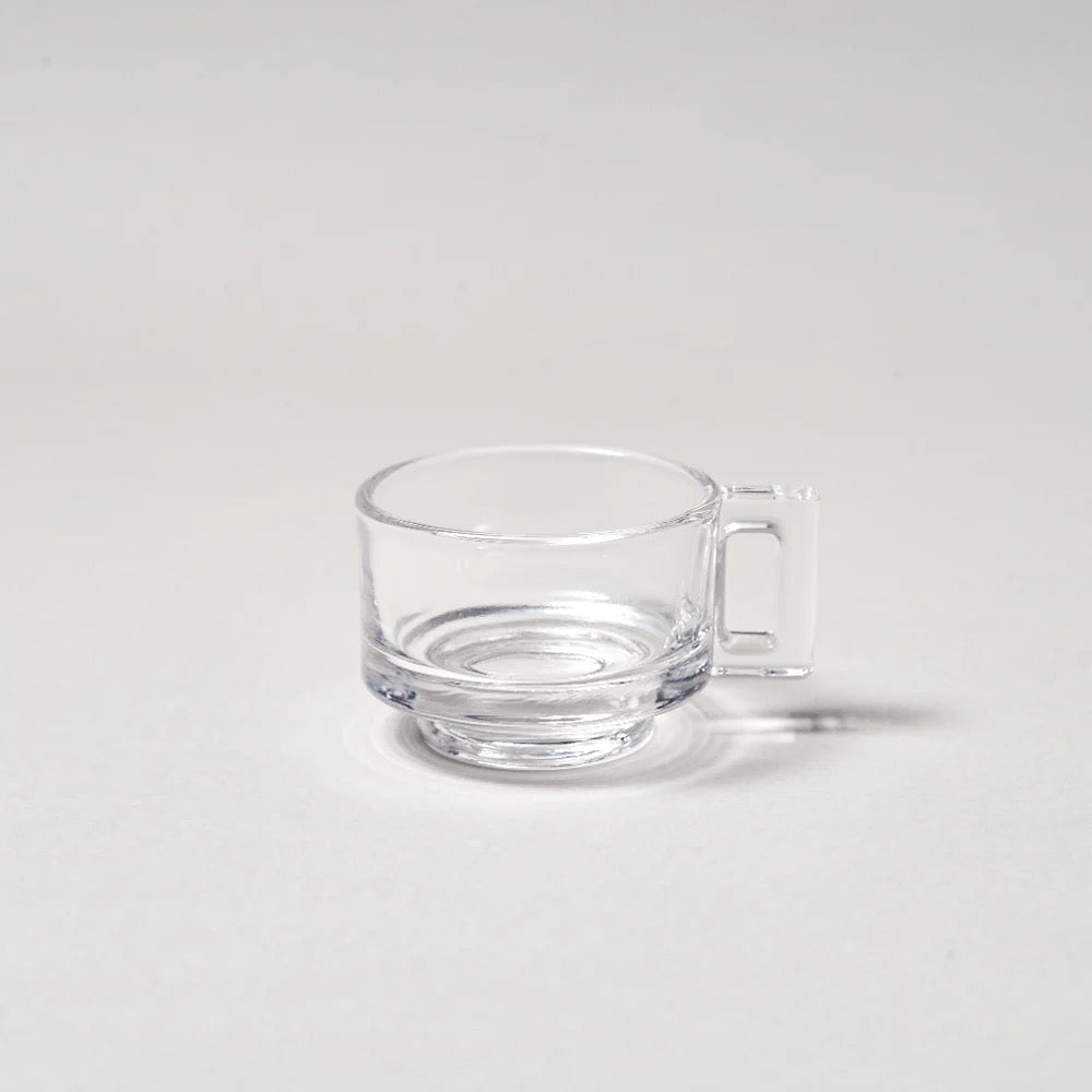 Arno Glass Espresso Cup & Saucer