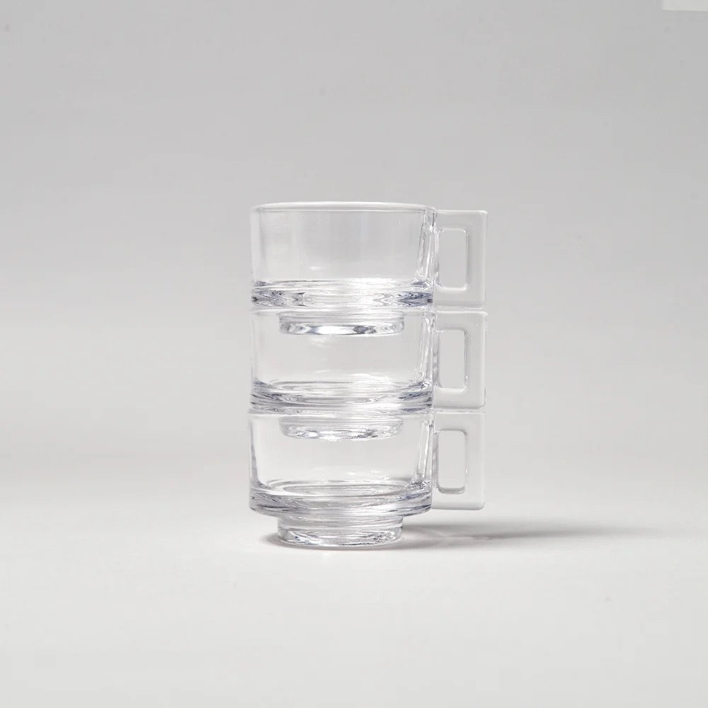 Arno Glass Espresso Cup & Saucer
