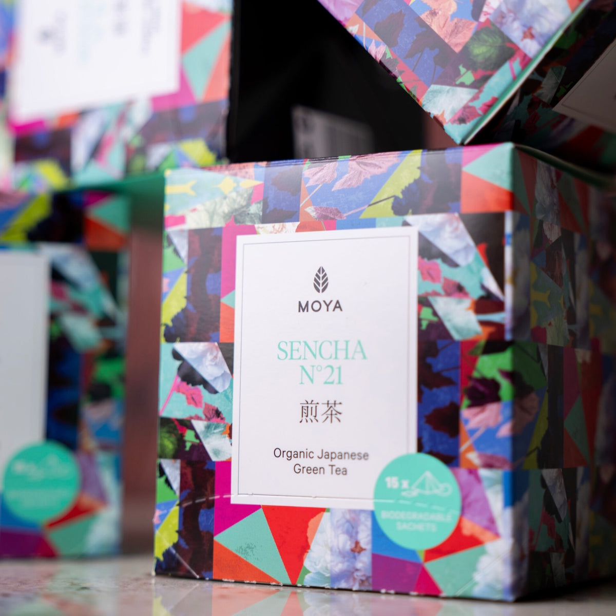 Moya Sencha Organic Japanese Green Tea Bags x15