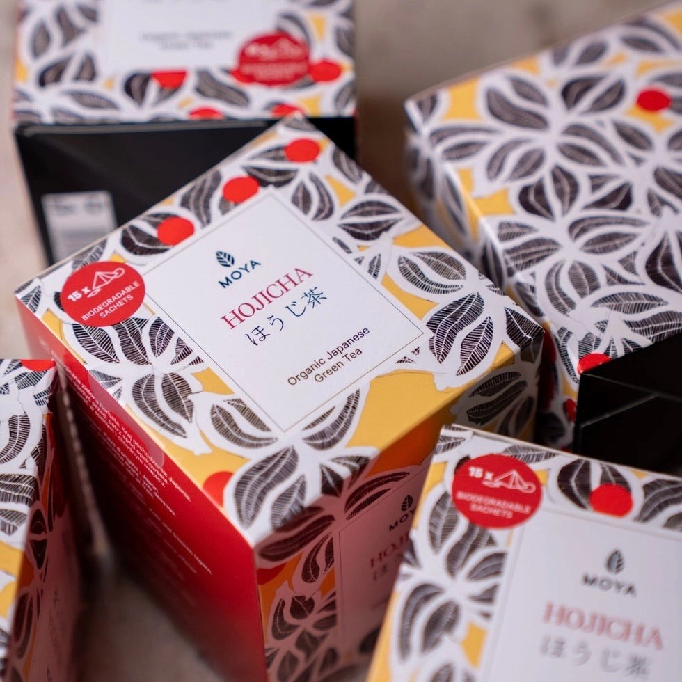 Moya Hojicha Organic Japanese Green Tea Bags x15