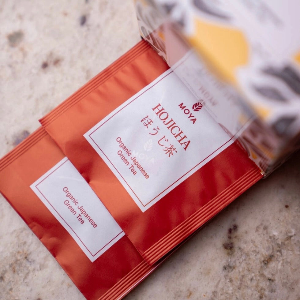 Moya Hojicha Organic Japanese Green Tea Bags x15