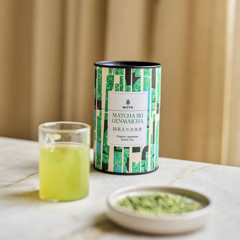 Moya Matcha Iri Genmaicha Organic Japanese Green Tea 60g