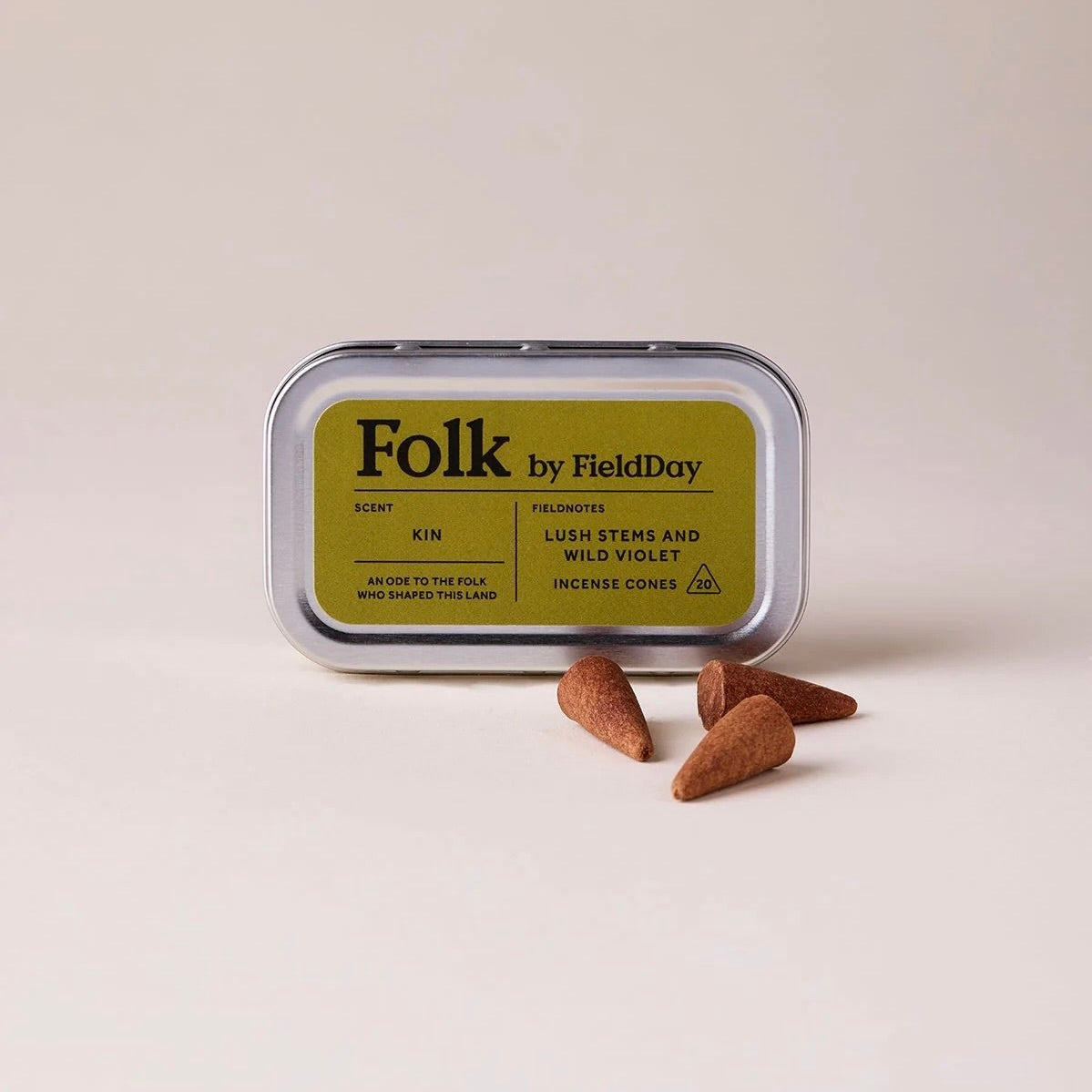 Field Day Folk Incense Cones
